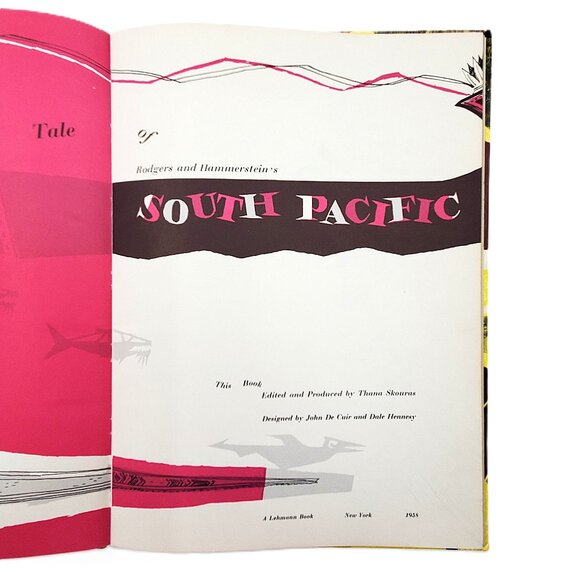 Vintage Rodgers & Hammerstein’s “The Tale of South Pacific” (1958, Hardcover) - Picture 6 of 11